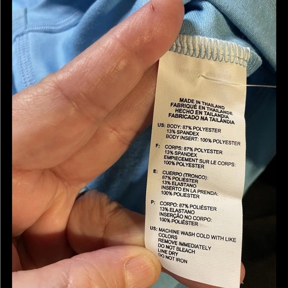 Adidas Women's 3X Active Performance Light Blue Training Jacket NWT - Picture 7 of 8